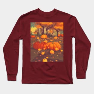 I Fall For You Pumpkin Patch Couples Pairing in the Autumn Fall Season It's Fall Yall Long Sleeve T-Shirt